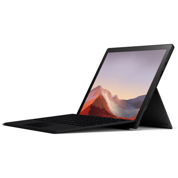 تبلت مایکروسافت مدل Surface Pro 7 Plus - G ظرفیت 1 ترابایت به همراه کیبورد Black Type Cover
